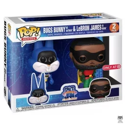 Bugs Bunny as Batman & LeBron James as Robin