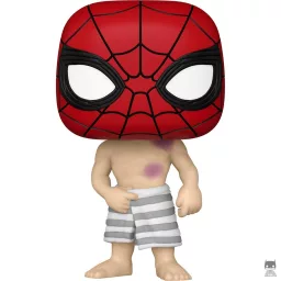 Spider-Man in bathing suit