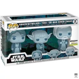Force Ghost: Anakin Skywalker, Yoda & Obi- Wan Kenobi (Endor) (Glow in the Dark)