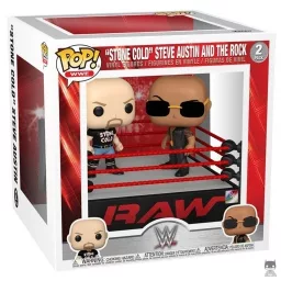 The Rock vs "Stone Cold" Steve Austin in Wrestling Ring