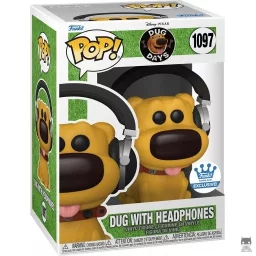 Dug with Headphones