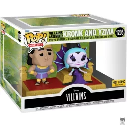 Villains Assemble : Yzma & Kronk on Throne