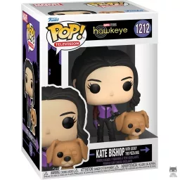 Kate Bishop with Lucky The Pizza Dog