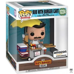 Bob with Burger Cart