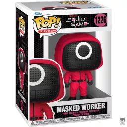Red Soldier with Circle Mask