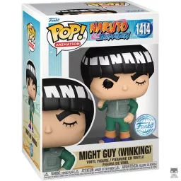 Might Guy winking