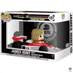 James Hunt with McLaren M23D