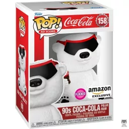 90s Coca-Cola Polar Bear (Flocked)
