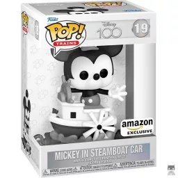 Mickey on Steamboat Car