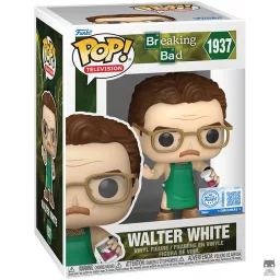 Walter White in green apron