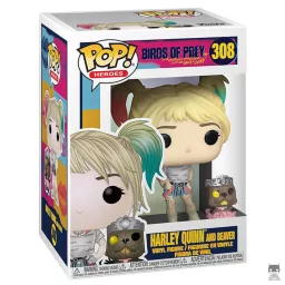 Harley Quinn with beaver