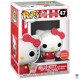 Hello Kitty with Noodles and Fork