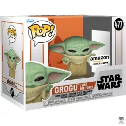 Grogu using the Force