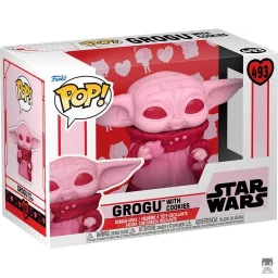 Grogu with Cookies (Pink)
