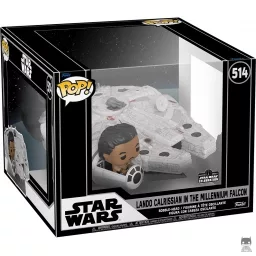 Lando Calrissian in the Millennium Falcon