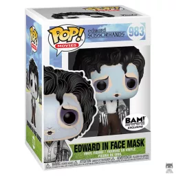Edward in face mask