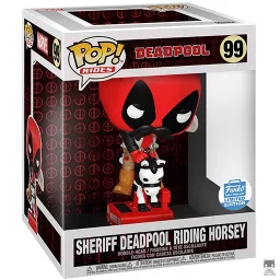 Sheriff Deadpool Riding Horsey