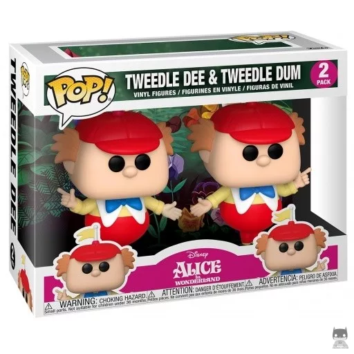Tweedle Dee & Tweedle Dum Funko Pop! figure (Alice in Wonderland)