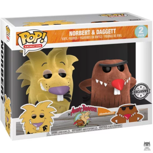 Norbert & Daggett Funko Pop! figure (F.Y.E)