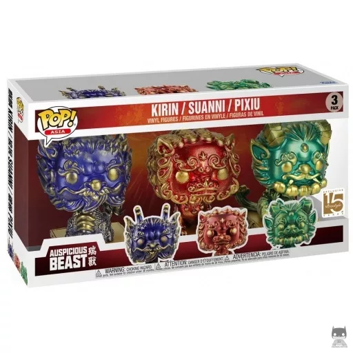 Kirin, Suanni & Pixiu Funko Pop! figure (Auspicious Beast)