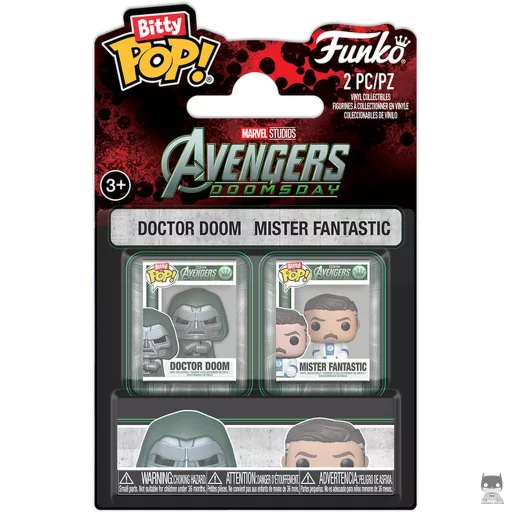 Doctor Doom & Mister Fantastic Funko Pop! figure (Avengers: Doomsday)
