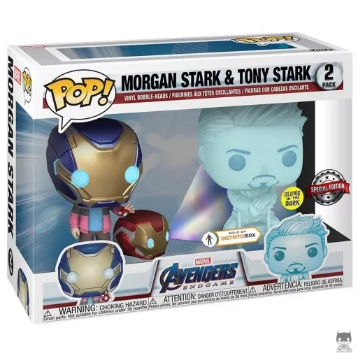 Morgan Stark & Tony Stark Funko Pop! figure (Pop In A Box)