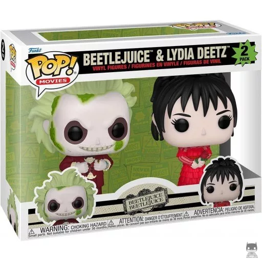 Beetlejuice & Lydia Deetz Funko Pop! figure (Beetlejuice)