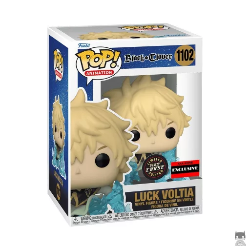 Luck Voltia (Chase & Glow in the Dark) Funko Pop! figure (Black Clover)