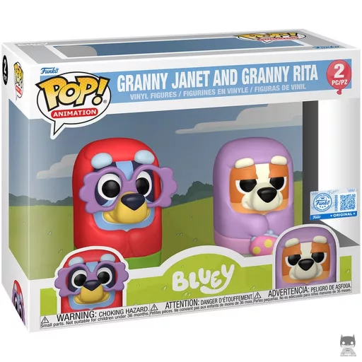 Granny Janet & Granny Rita Funko Pop! figure (Bluey)