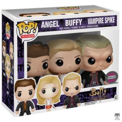 Buffy, Angel & Vampire Spike Funko Pop! figure (His Master Voice)