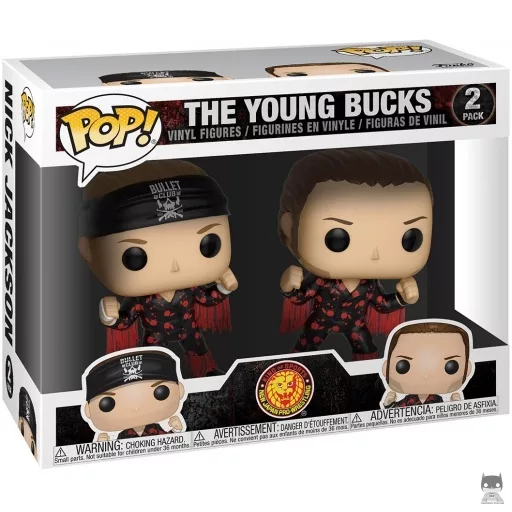 The Young Bucks (Red) Funko Pop! figure (Bullet Club)