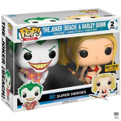The Joker & Harley Quinn Beach Funko Pop! figure (Hot Topic)