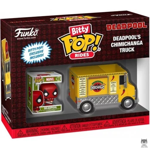 Deadpool with Chimichanga Truck Funko Pop! figure (Deadpool)