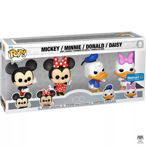 Mickey Mouse, Minnie Mouse, Donald Duck & Daisy Duck Funko Pop! figure (Pop! Vinyl)