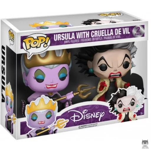Ursula & Cruella de Vil Funko Pop! figure (Hot Topic)