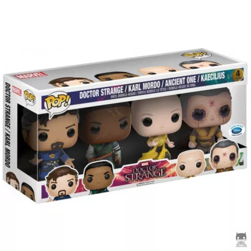 Doctor Strange, Karl Mordo, Ancient One & Kaecilius Funko Pop! figure (Doctor Strange)