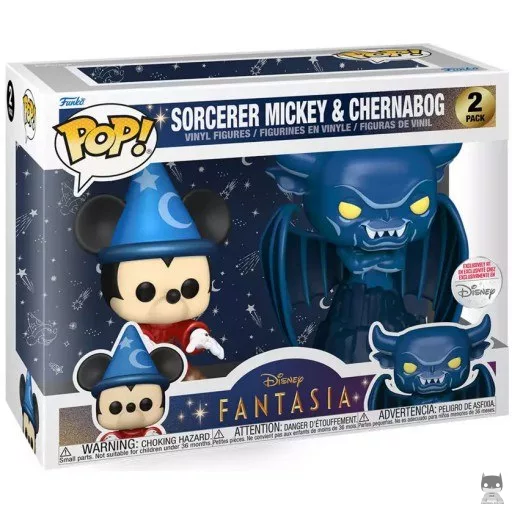Sorcerer Mickey & Chernabog Funko Pop! figure (Fantasia)