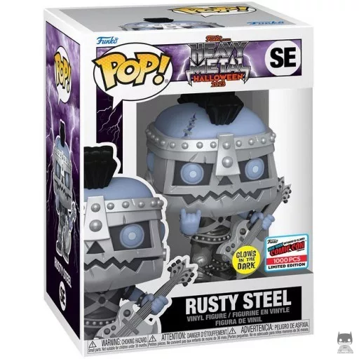 Rusty Steel (Heavy Metal) (Glow in the Dark) Funko Pop! figure (Pop! Vinyl)