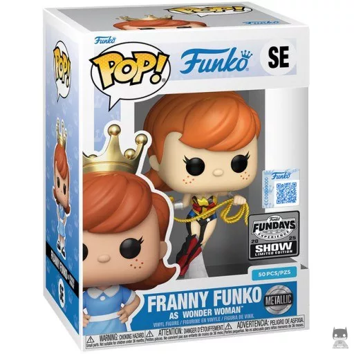 Franny Funko as Wonder Woman (Metallic) Funko Pop! figure (Franny Funko)