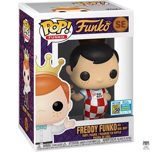 Freddy Funko as Big Boy Funko Pop! figure (Freddy Funko)