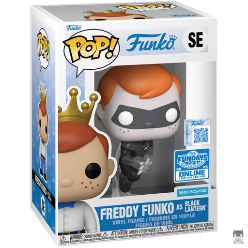 Freddy Funko as Black Lantern (Translucent) Funko Pop! figure (Freddy Funko)