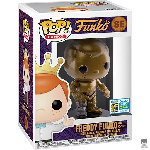 Freddy Funko as C-3PO Funko Pop! figure (Freddy Funko)