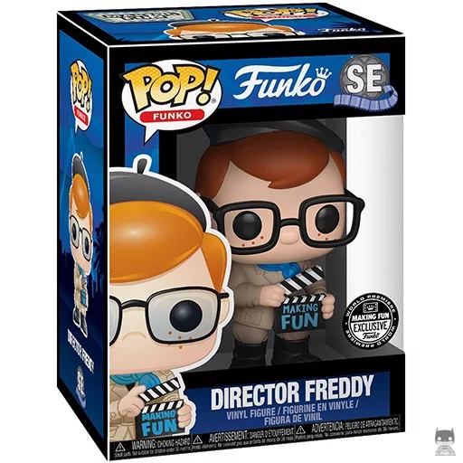 Freddy Funko as Director Funko Pop! figure (Making Fun)