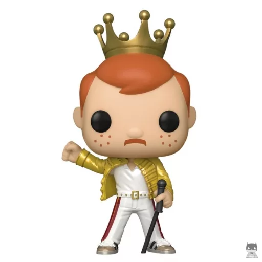 Freddy Funko as Freddie Mercury (Metallic) Funko Pop! figure (Box of Fun)