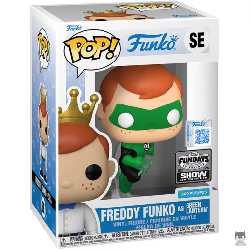 Freddy Funko as Green Lantern Funko Pop! figure (Pop! Vinyl)