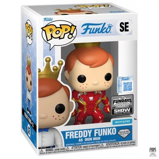Freddy Funko as Iron Man (Diamond Glitter) Funko Pop! figure (Freddy Funko)