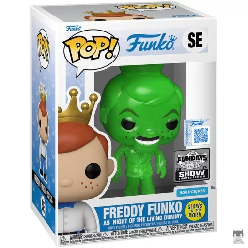 Freddy Funko as Night Of The Living Dummy Green (Translucent) Funko Pop! figure (Freddy Funko)