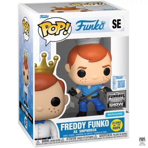 Freddy Funko as Shipwreck (Glow in the Dark) Funko Pop! figure (Freddy Funko)