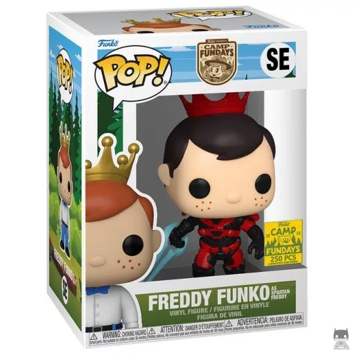 Freddy Funko as Spartan Freddy Funko Pop! figure (FunDays 2023)