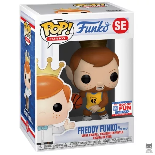 Freddy Funko as Teen Wolf Funko Pop! figure (Box of Fun)